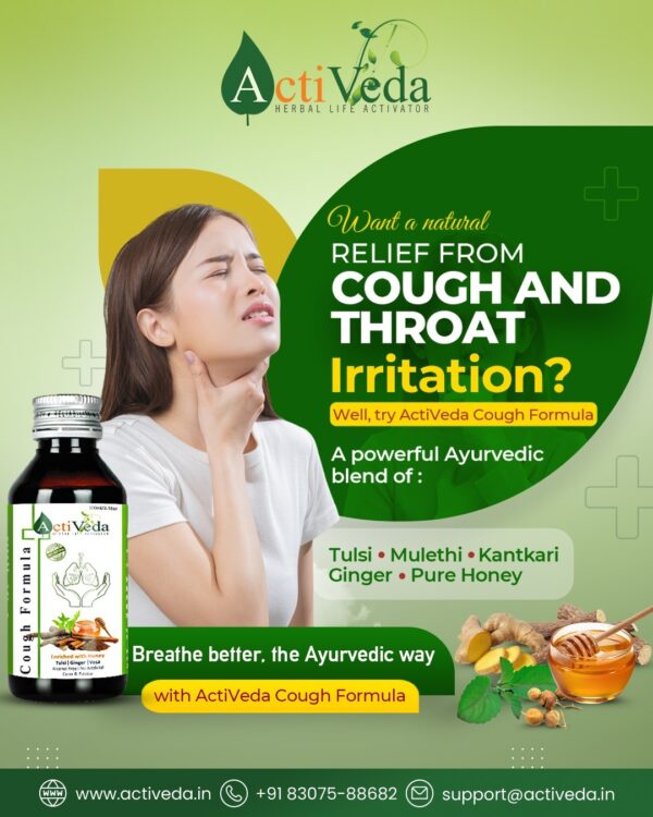 ActiVeda Cough Formula 100ml - Image 5