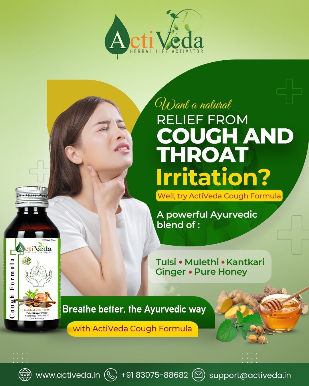 ActiVeda Cough Formula 100ml - Image 5