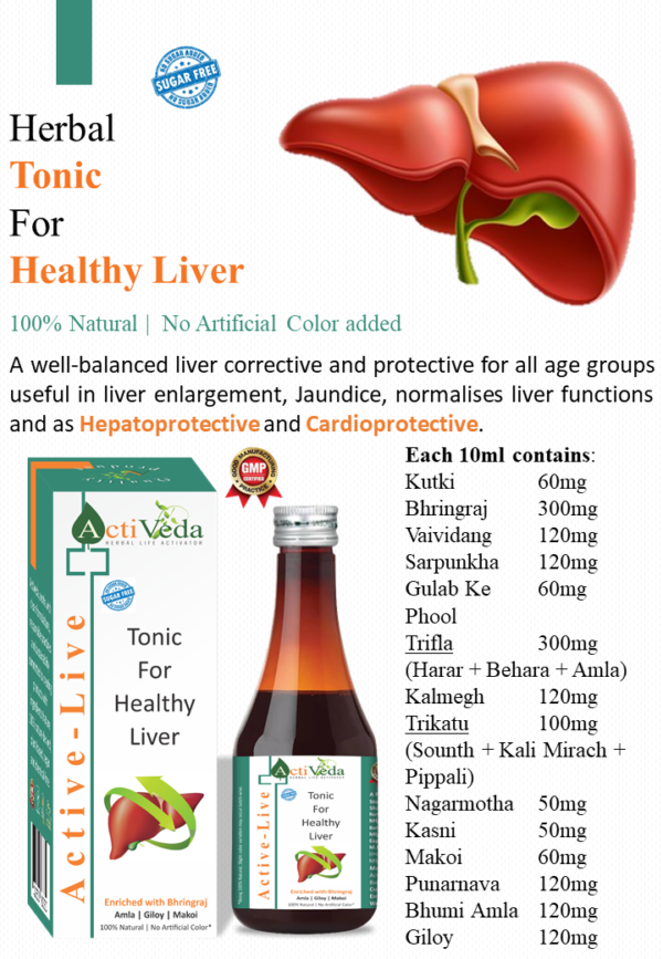 Active-Live_Ayurvedic Liver Tonic uses