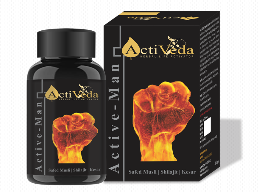 Active Man Capsule | Best Ayurvedic medicine for penis size and timing